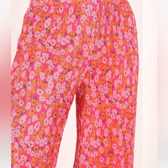 Lulu Plisse Pant Hot Pink - Petal and Pup - Picture 16 of 16